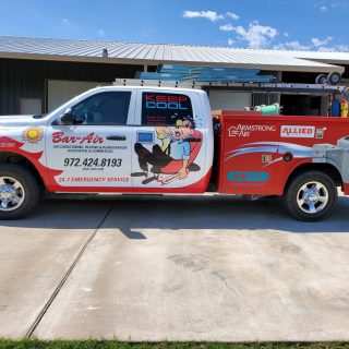 Bar-Air truck wrap