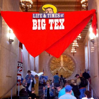 Big Tex entrance graphics