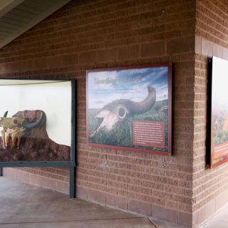 Outdoor narrative panel