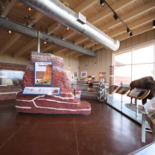 Visitor Center installation