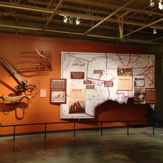 Frisco Heritage pioneer travel map