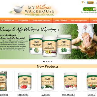 Website - My Wellness Warehouse