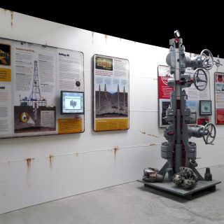 Museum of the Plains Oil and Gas exhibit