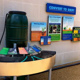 Irrigation Interactive exhibit