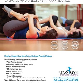 UroGyn Specialists - Magazine ad