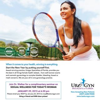 UroGyn Specialists - Magazine ad