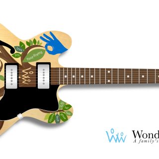 Promotional Guitar wrap