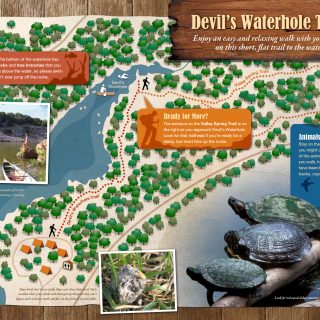 Map - Inks Lake State Park