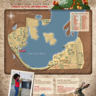 Map - Lake Casa Blanca State Park